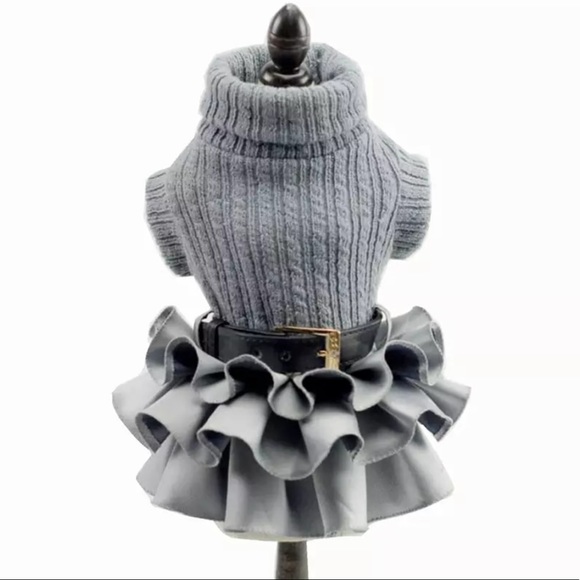 Other - Adorable Gray Fashionista Dog Dress